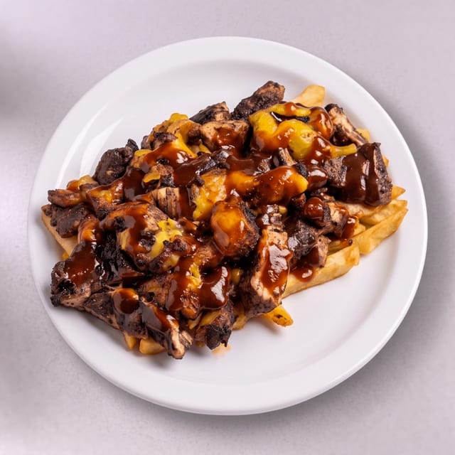 Jerk Loaded Fries.